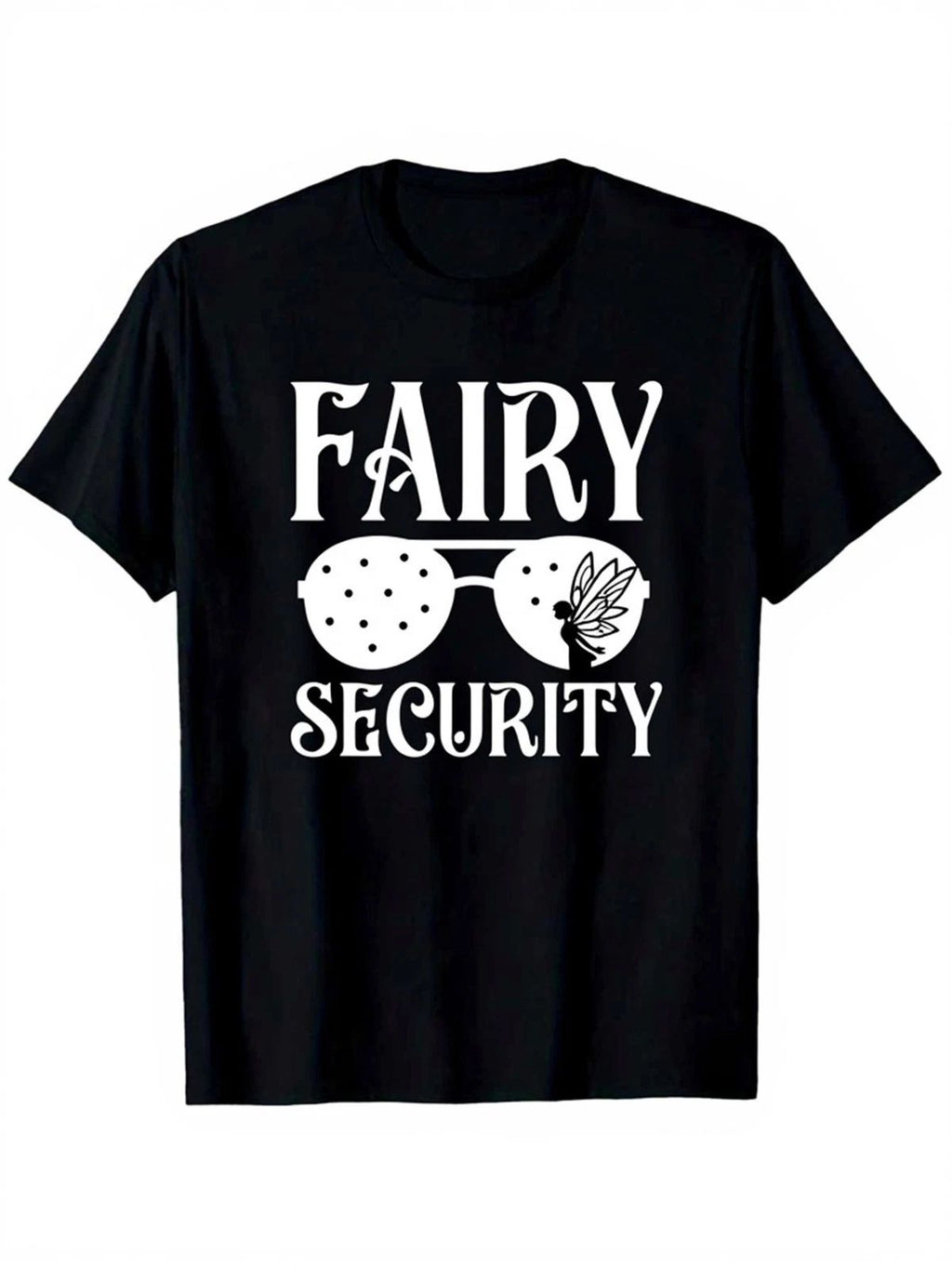 Fairy Security Graphic Tee for Women Men  Cute Fairycore Shirt, Funny Fantasy