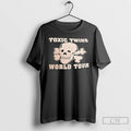 Classic Skull Toxic Twins World Tour T Shirts