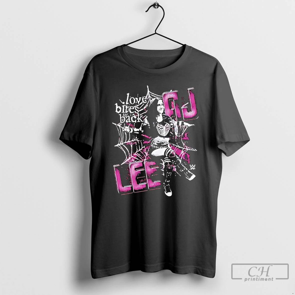 Premium Aj Lee Spider Love Bites Back Graphic T Shirts