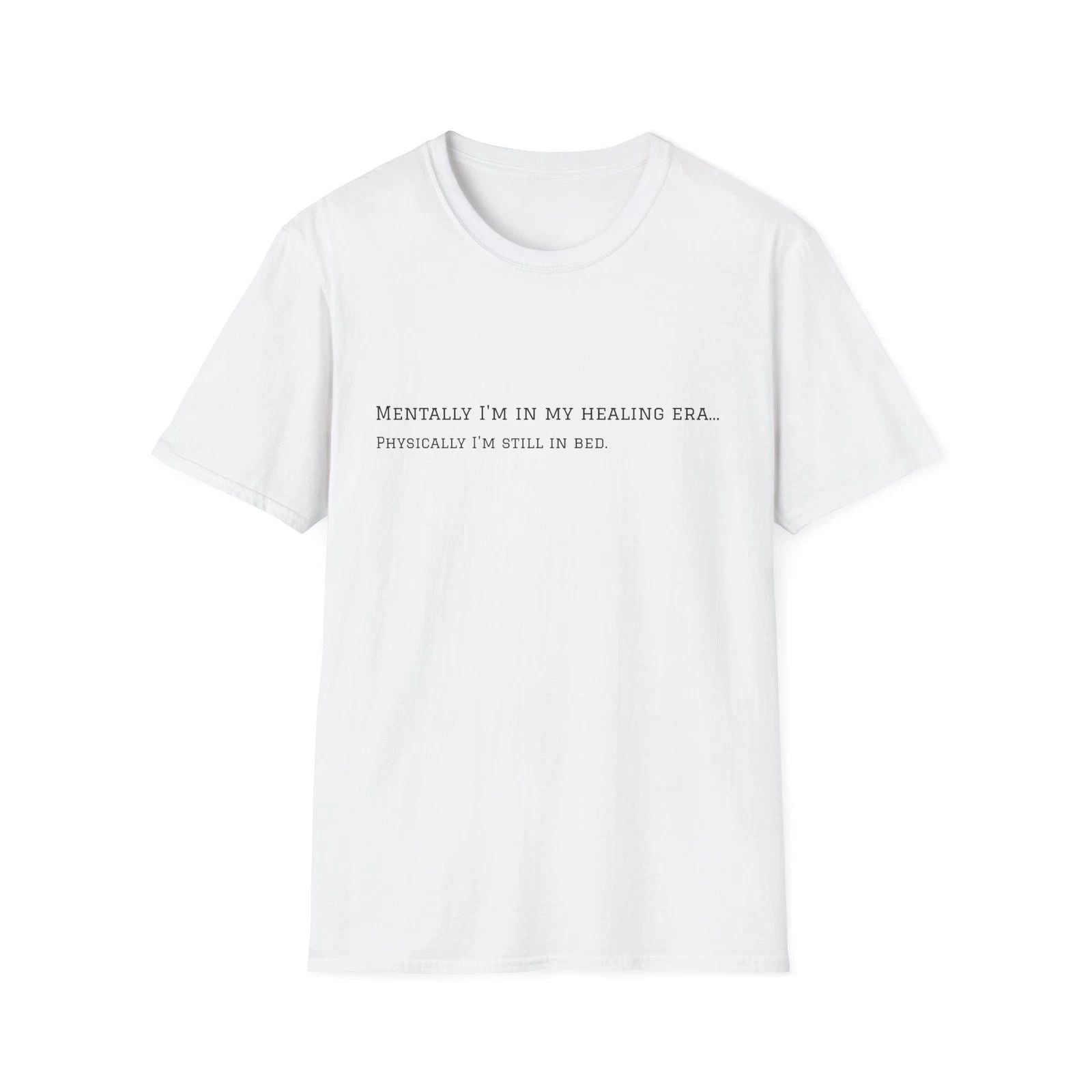 Healing Era Unisex Softstyle T-Shirt | Comfort, Motivation, Self-Care, Gift