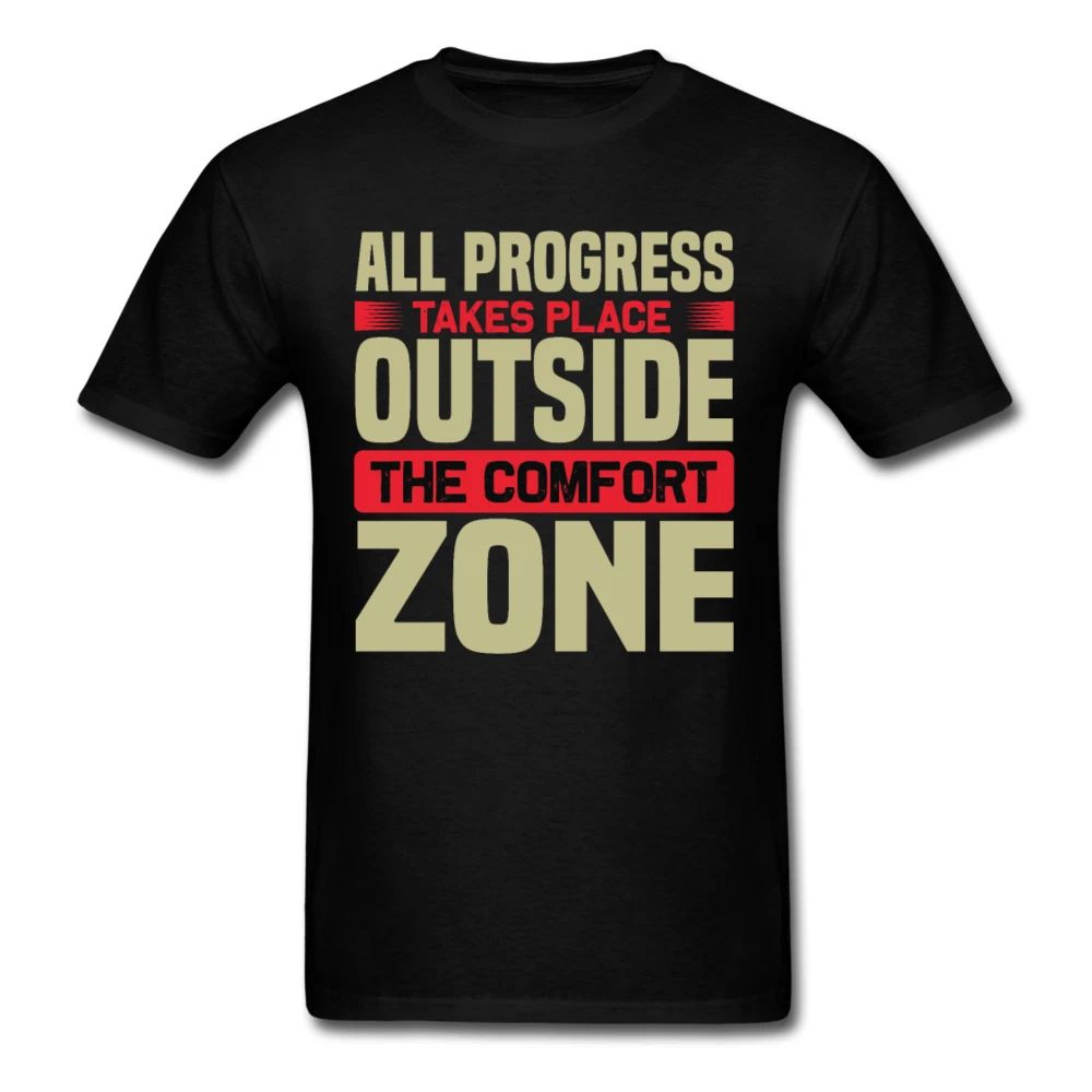 Motivation shirt All Progress takes place motivational T-Shirt size S-6XL
