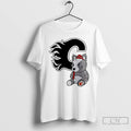 Premium Calgary Flames Harvey The Hound Mascot Logo T Shirts