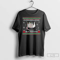Classic Possum Overstimulated But Festive Ugly Christmas T Shirts