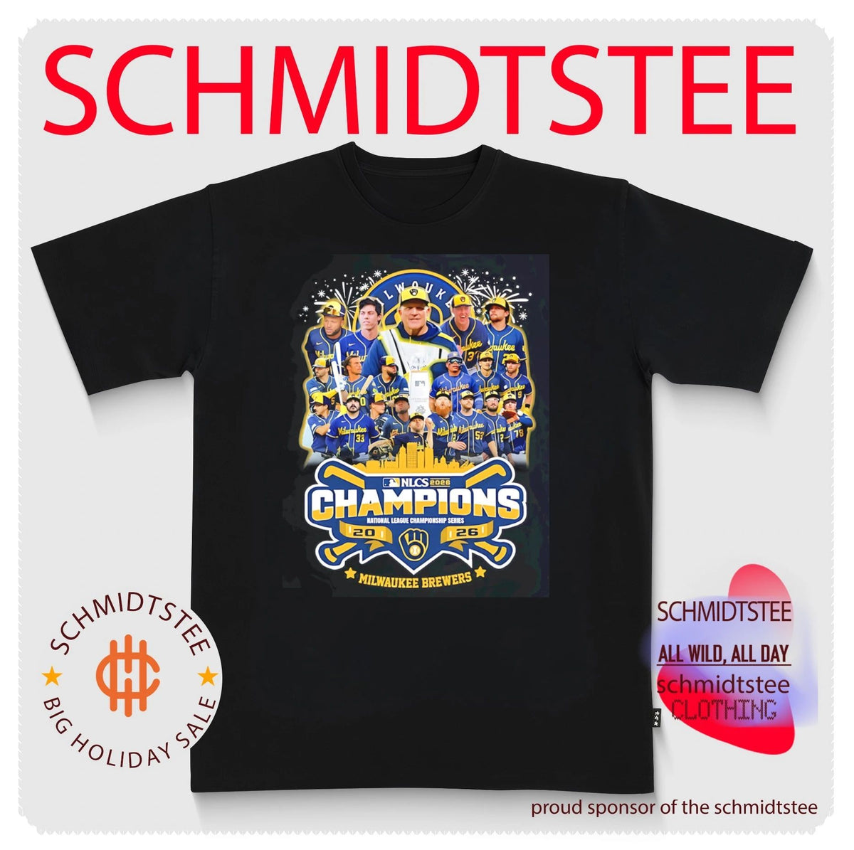 Milwaukee Brewers 2026 NLCS Champions National League Championship Series shirt