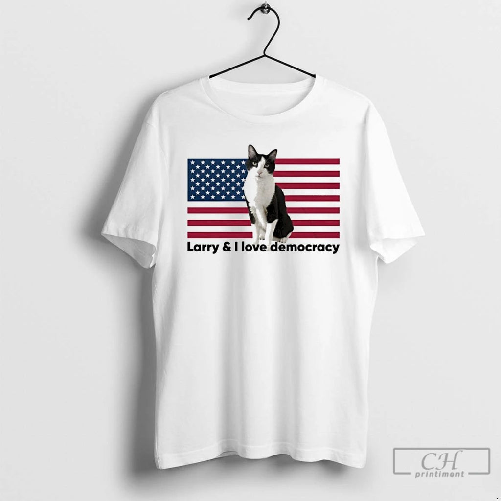 Classic Larry I Love Democracy T Shirts