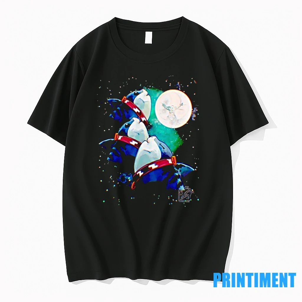 Jeff The Land Shark Under The Moon Tshirts Sweater