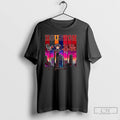 Classic Houston City Skyline Sports Spirit Logo T Shirts