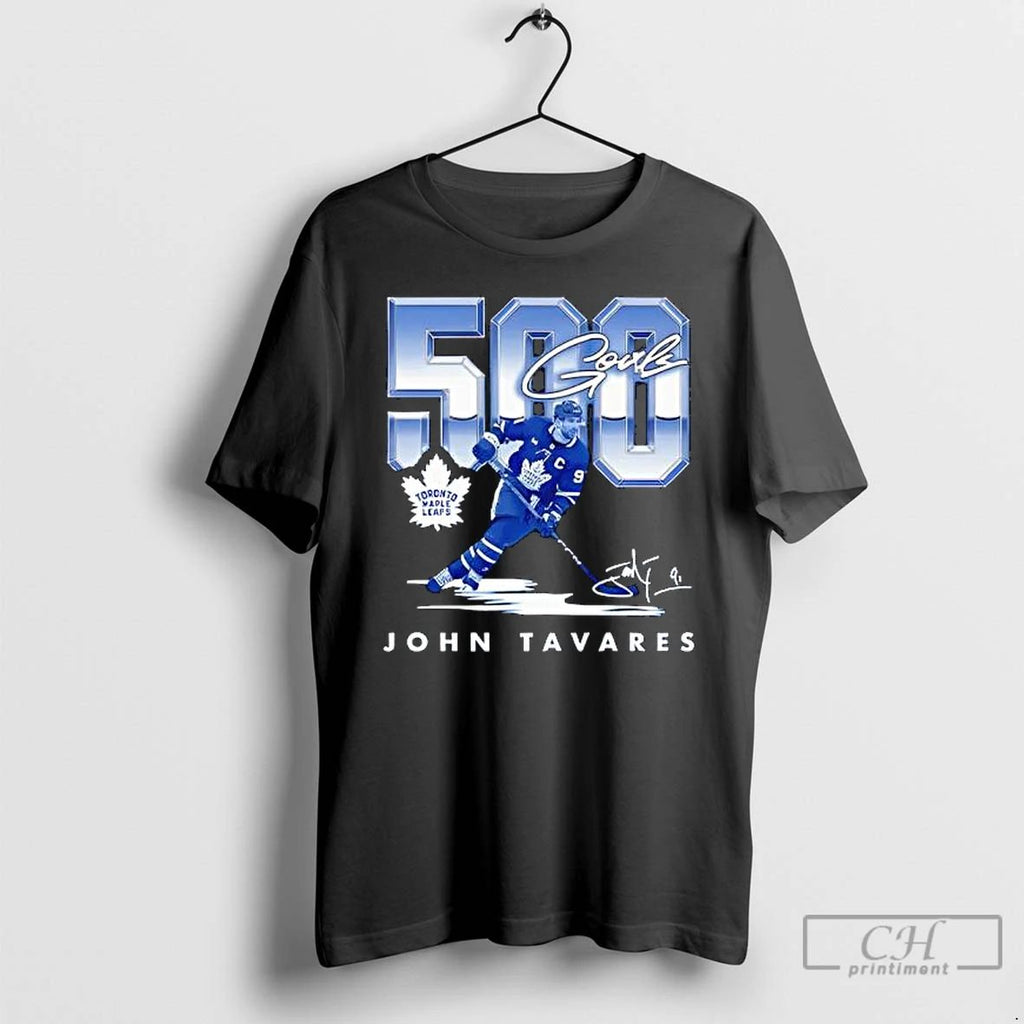 Premium John Tavares Toronto Maple Leafs 500 Goals T Shirts