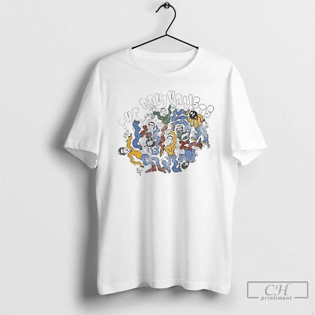 Premium The Revivalists Squiggly Tour 2025 T Shirts