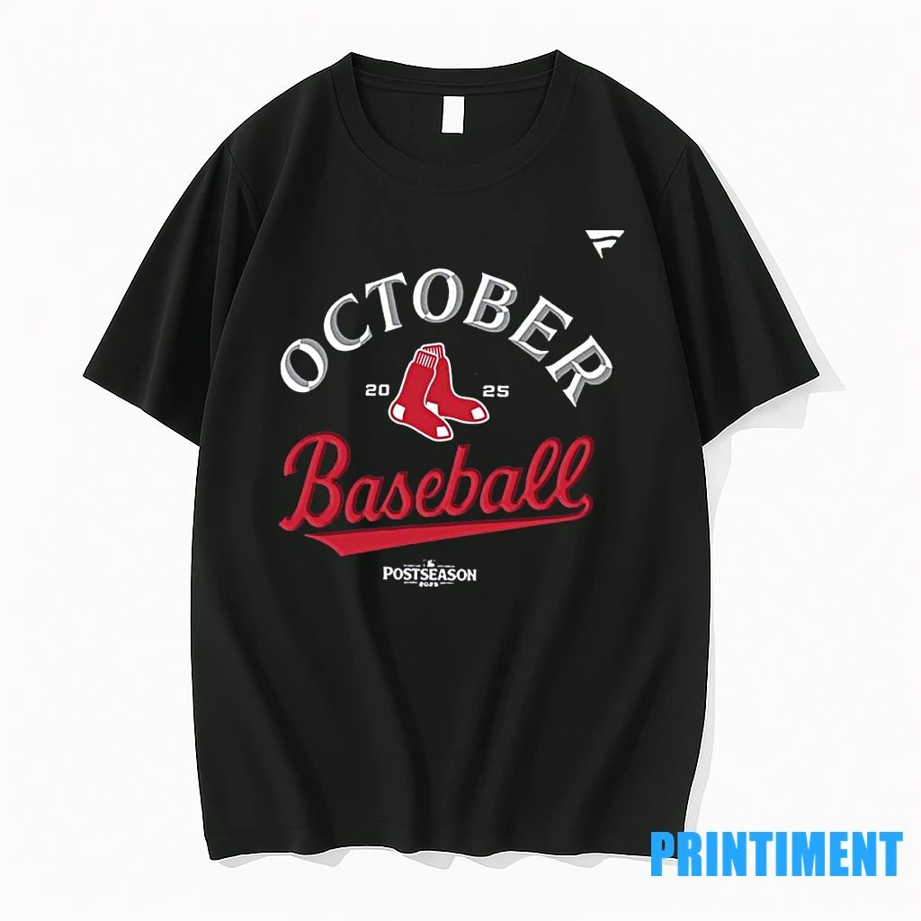 Red Sox October Postseason 2025 Tshirts Sweater