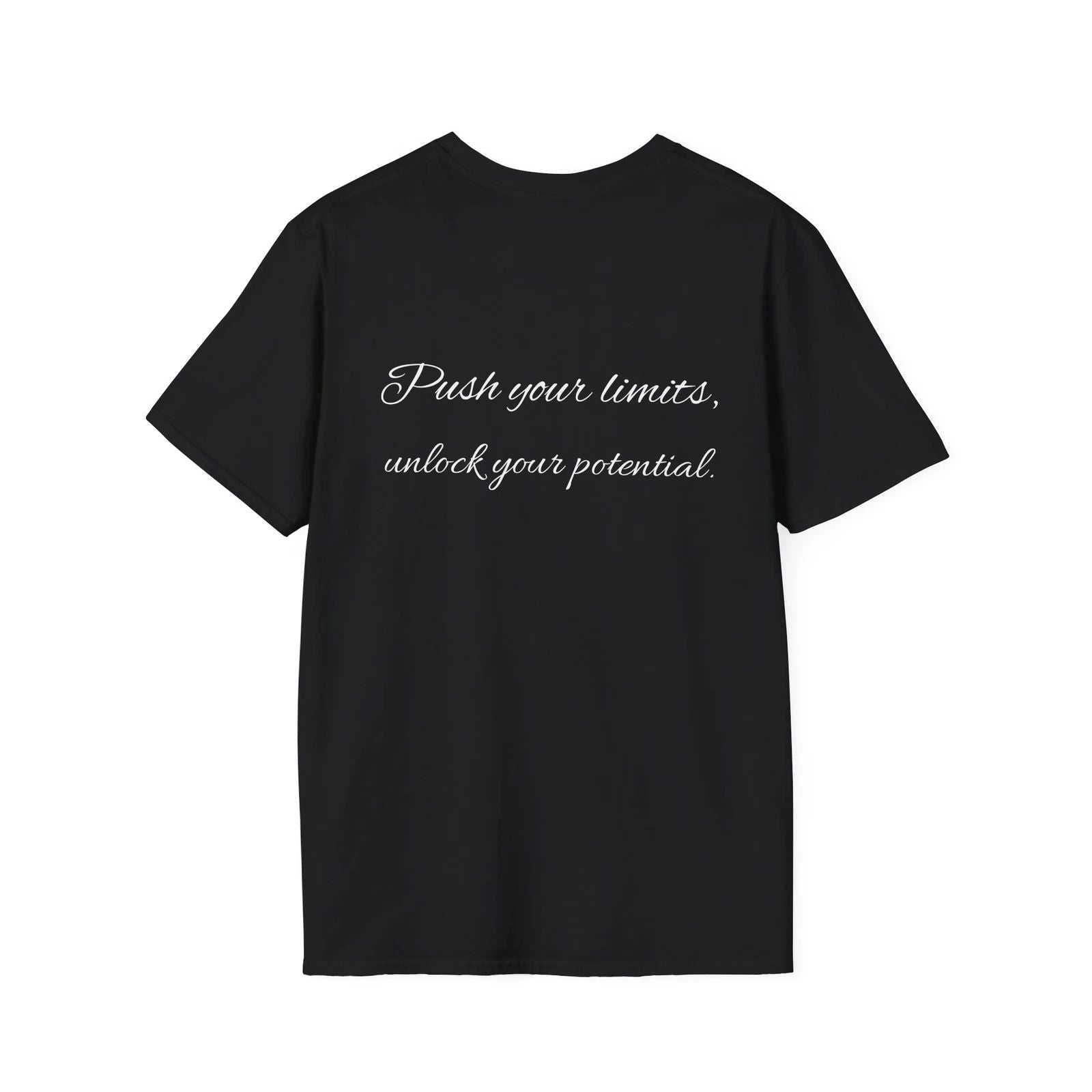 Push Your Limits Unisex T-Shirt, Workout Tee, Motivational Shirt, Fitness Top,