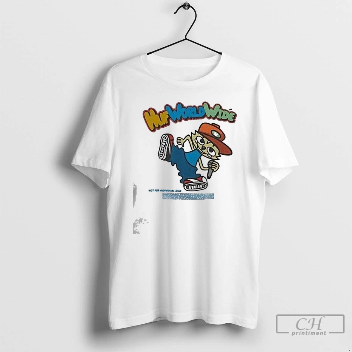 Classic Huf Worldwide Chop Kick Block T Shirts