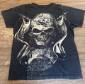 Extreme Legends Vintage 1969  Skull T-shirt Black Size M
