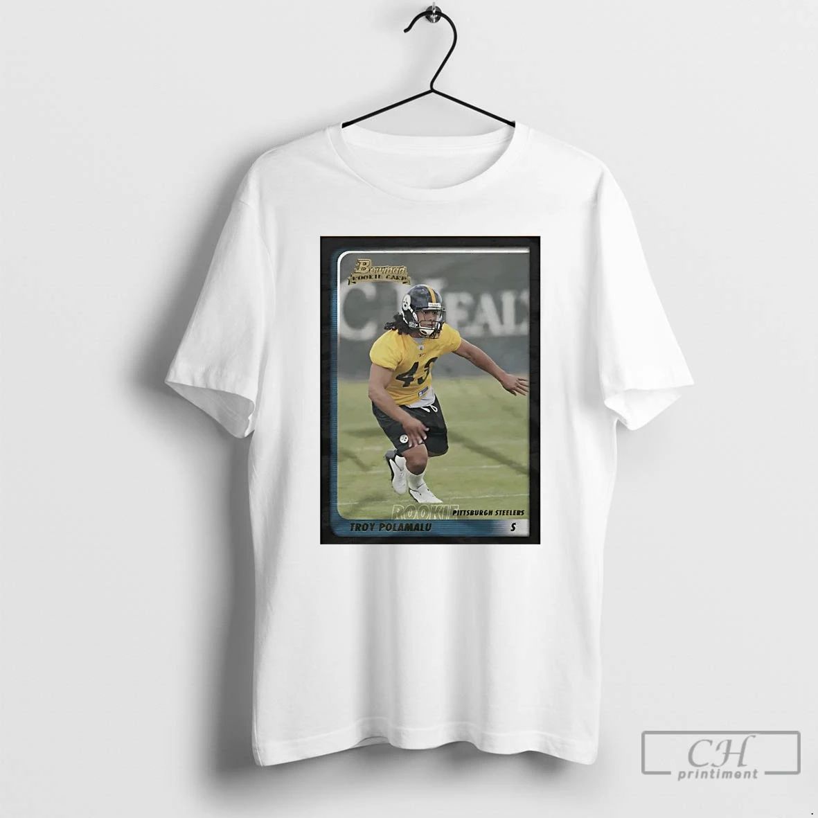 Classic Troy Polamalu 2003 Greatness Steelers T Shirts
