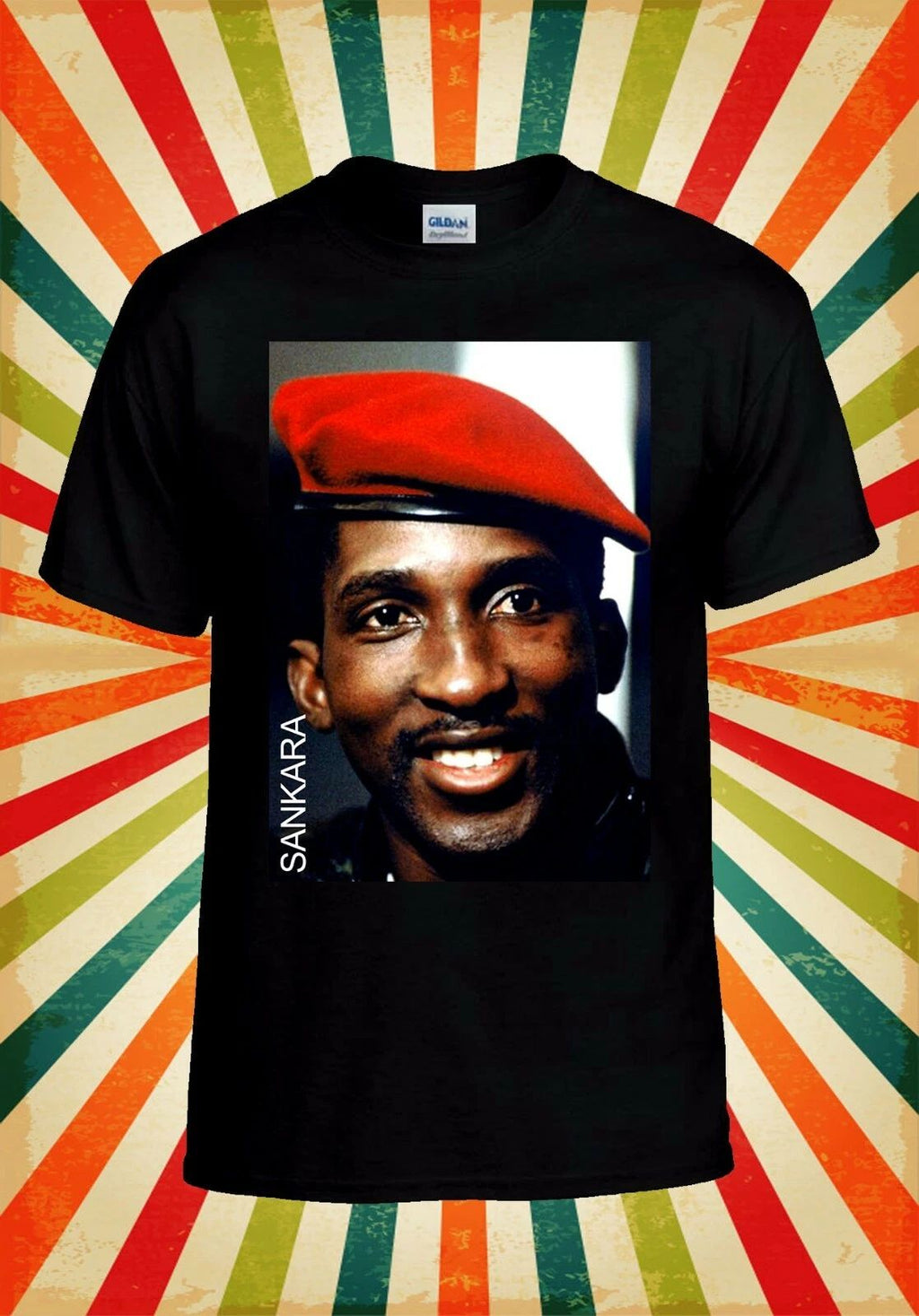 Thomas Sankara Funny Cool Retro Men Women Vest Tank Top Unisex T Shirt 2617