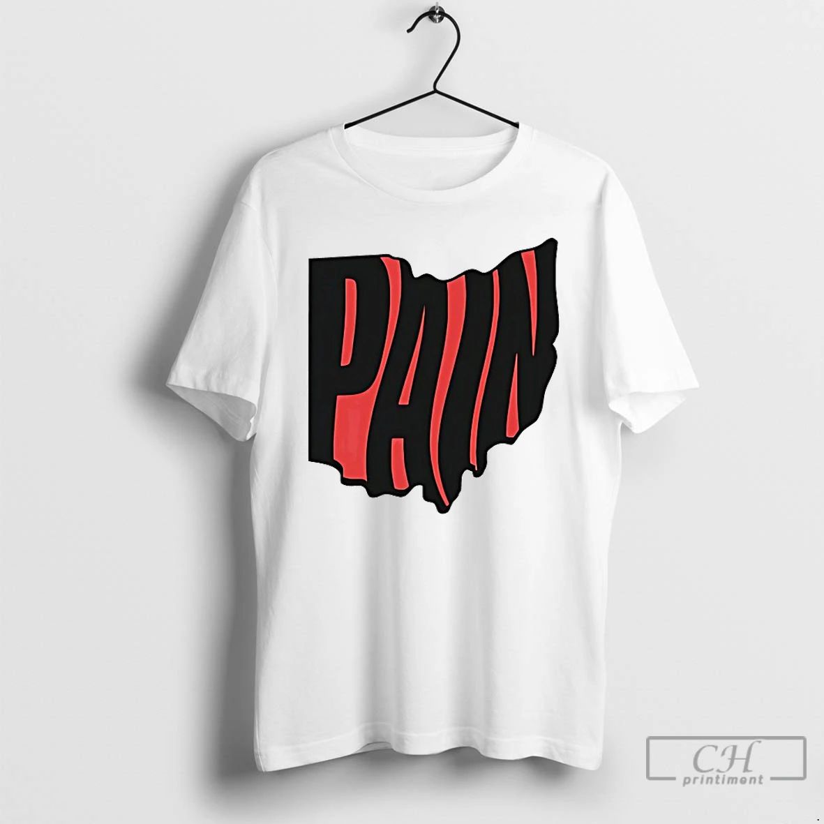 Classic Ohio Pain Map T Shirts