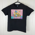 The Simpsons Shirt Mens Large Black Crew Neck Short Sleeve Graphic Stretch