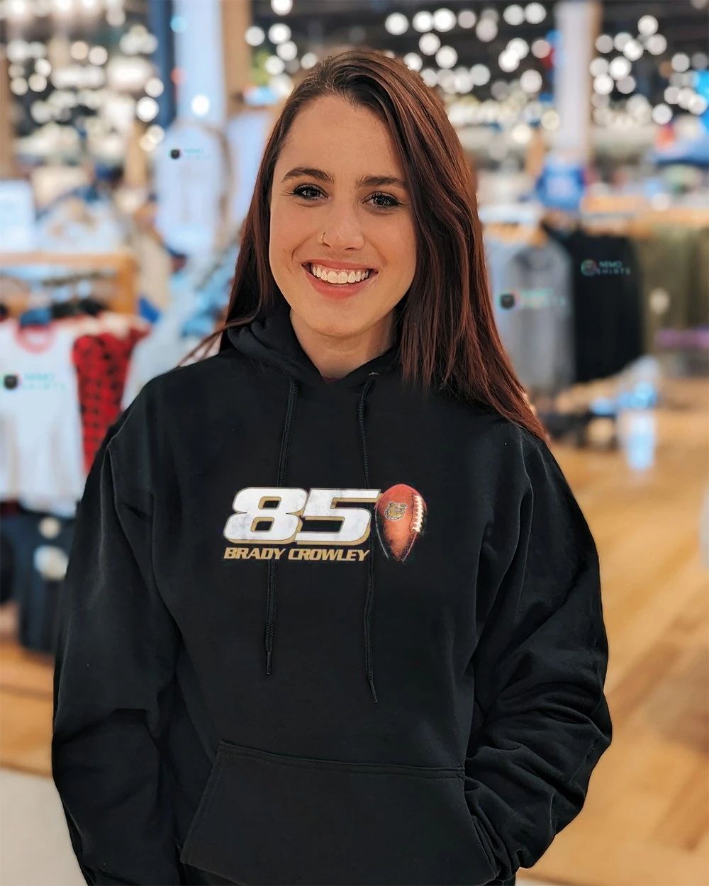 Brady Crowley No 85 Bryant Bulldogs Football shirt
