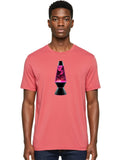 Lava-Lamp Mens Graphic Tee, 100% Cotton, Casual Summer Wear