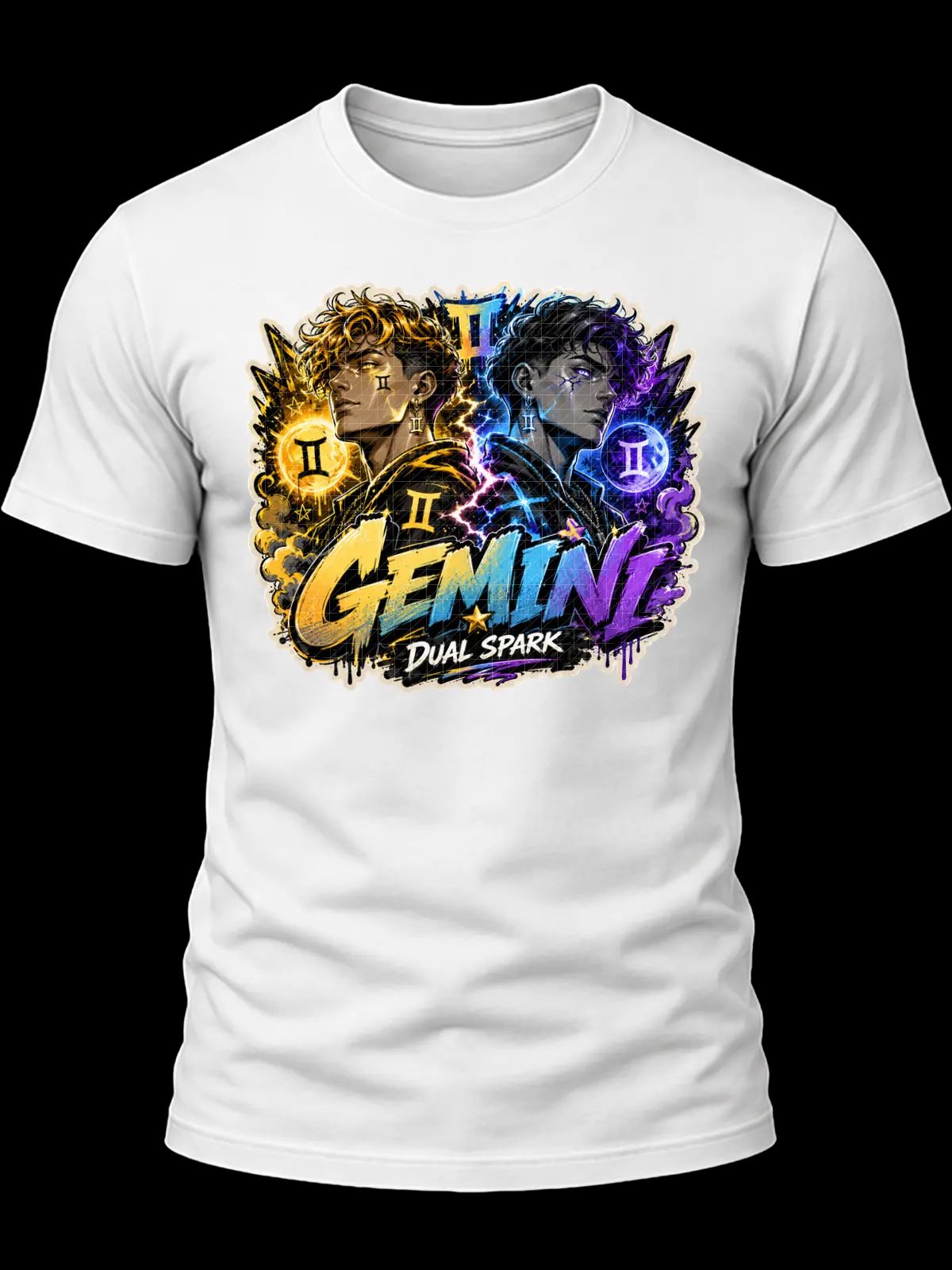 Gemini Dual Spark Zodiac Shirt