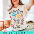 Let Kindness Bloom Boho Kindness T-Shirt Women's