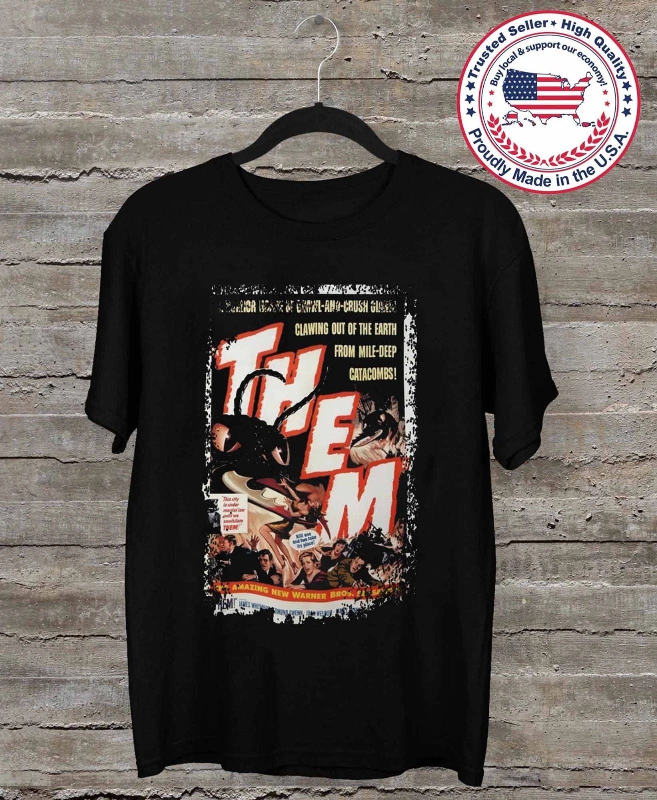 NEW!! Them (1954) Movie inspired T-Shirt