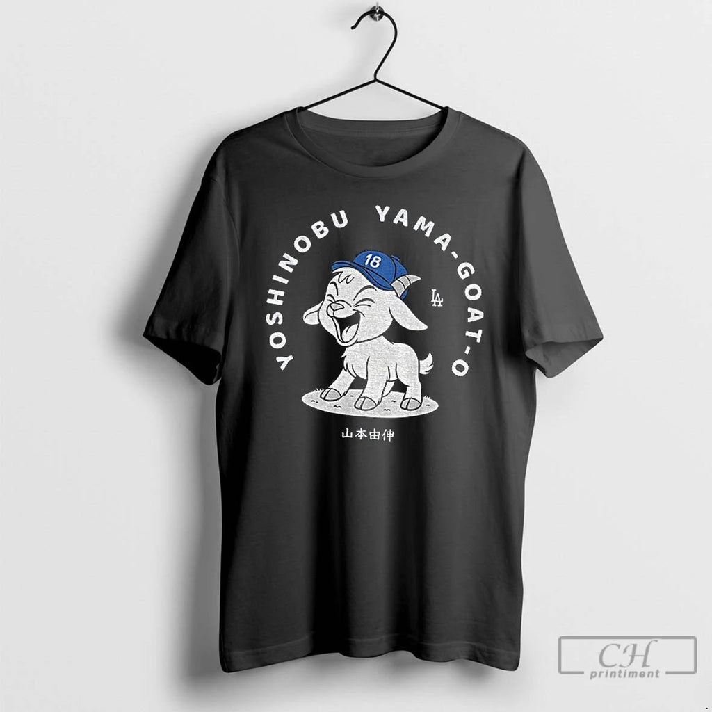 Classic Yoshinobu Yamamoto Goat Los Angeles Dodgers Mvp World Series T Shirts