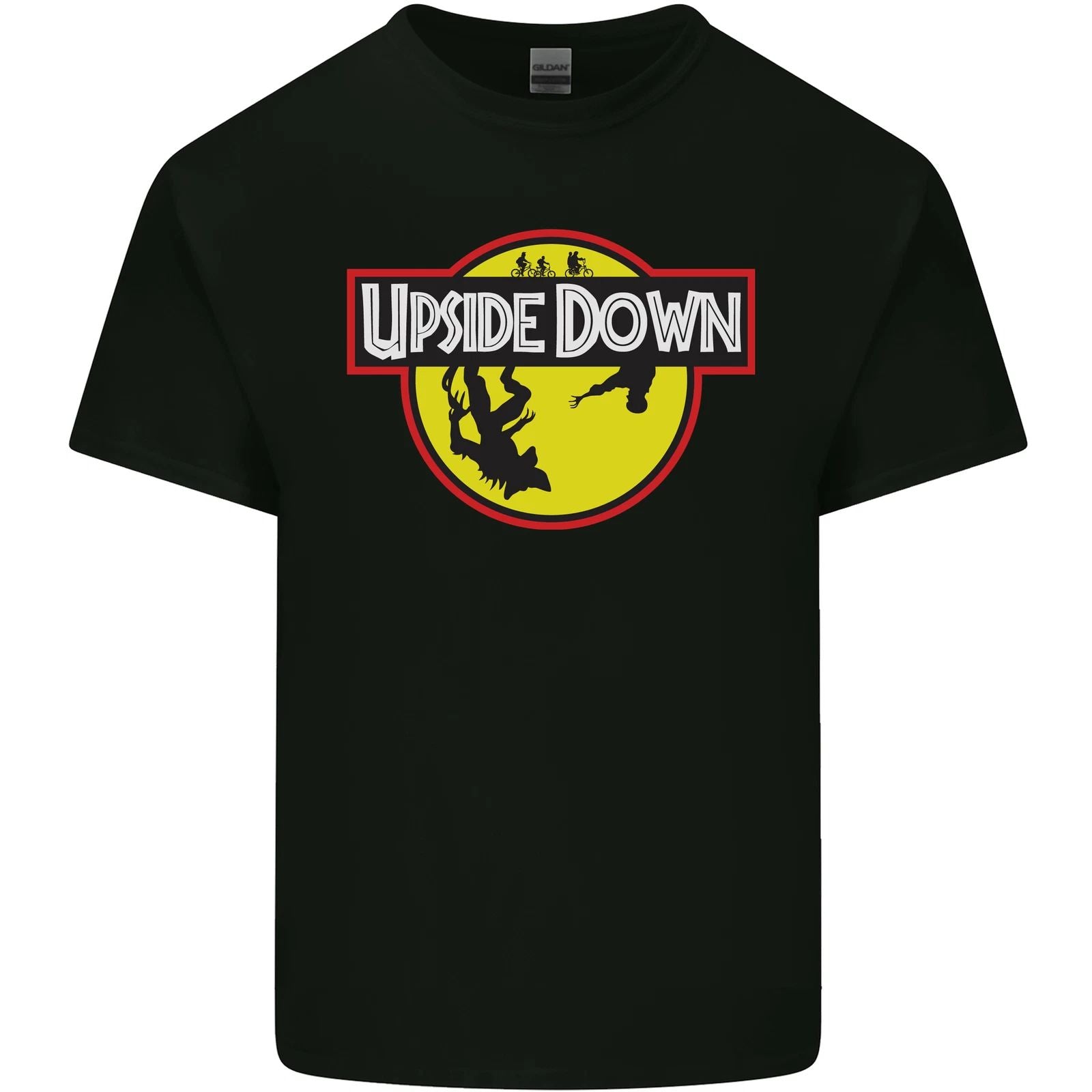 Upside Down SCI-FI TV Program Mens Light Cotton T-Shirt