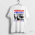 Trendy Officials American Breath First Form Comic Shirt Sweater