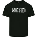 Nerd Word Art Geek Mens Cotton T-Shirt Tee Top