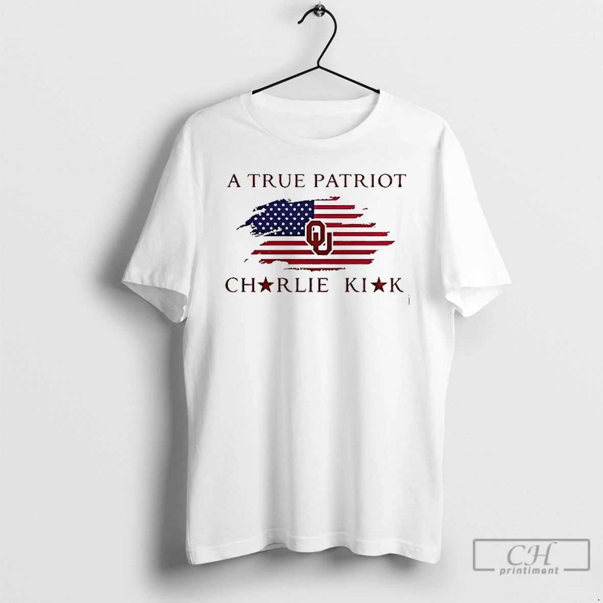 Oklahoma Sooners X Charlie Kirk A True Patriot The University Of Oklahoma Usa Flag