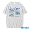 Sea Otter Vintage 90s Cute Raft Nature Biology Tshirts Sweater