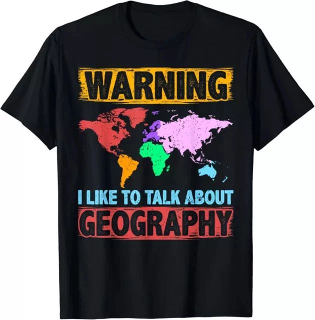 Geography Nerds Funny Sayings for Teachers Geographer Gift Tees S-3XL