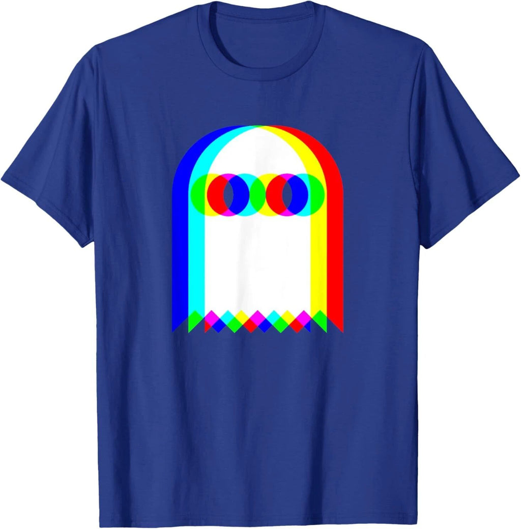 Ghost Trippy Vaporwave Halloween Techno Rave EDM Music Party T-Shirt