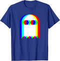 Ghost Trippy Vaporwave Halloween Techno Rave EDM Music Party T-Shirt