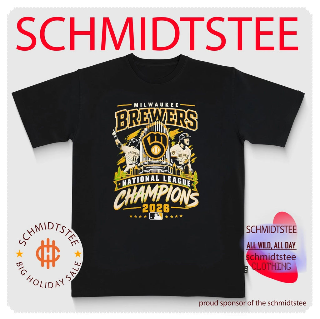 Milwaukee Brewers 2026 National League Champions American Family Field Shirt
