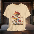 Whimsical Mushroom Boho Comfort Tee
