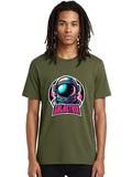 Galactrix Mens Graphic Tee,100% Cotton,Casual Summer Wear