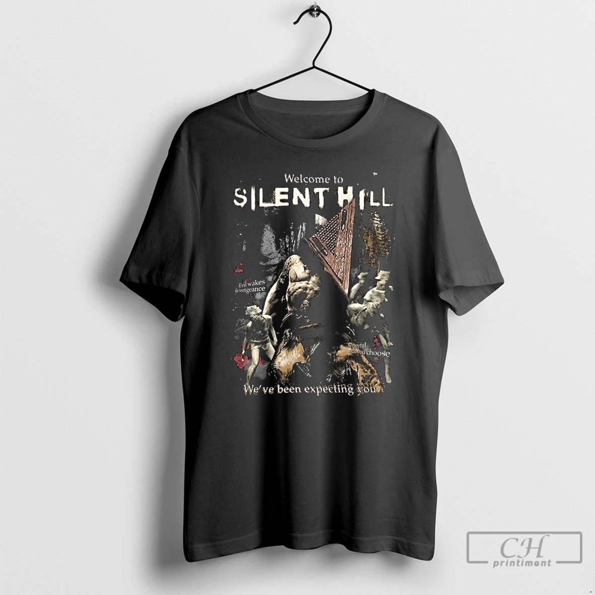 Classic Graveyard Goods Silent Hill Long Sleve T Shirts
