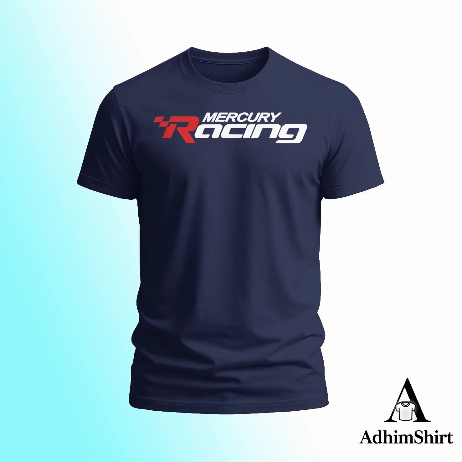 Mercury Racing Logo FUNNY T-SHIRT S-5XL USA many colors
