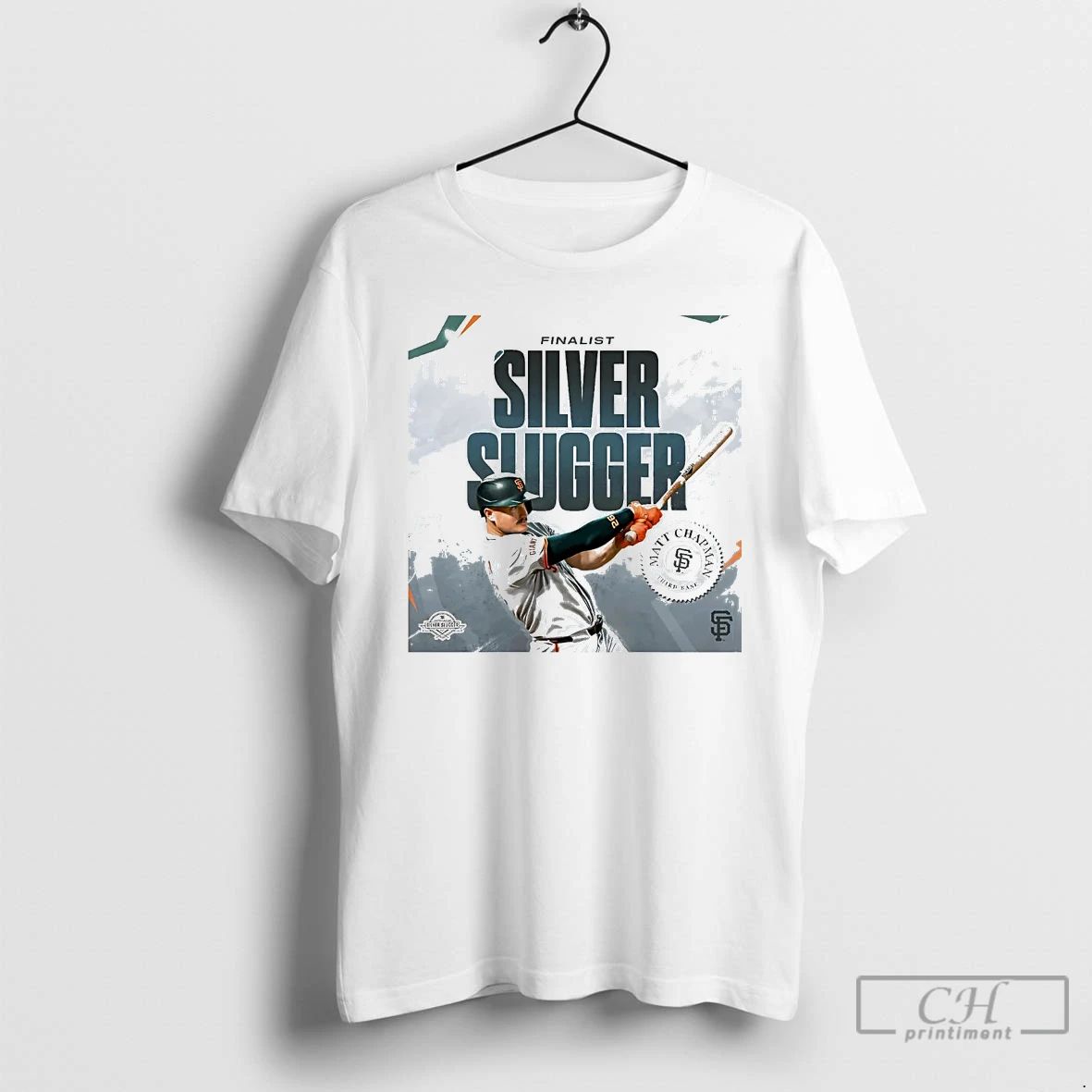 Classic Matt Chapman Finalist Silver Slugger T Shirts