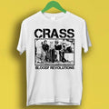 Crass Bloody Revolutions 80 Punk Rock Retro Cool Gift Tee T Shirt P1160