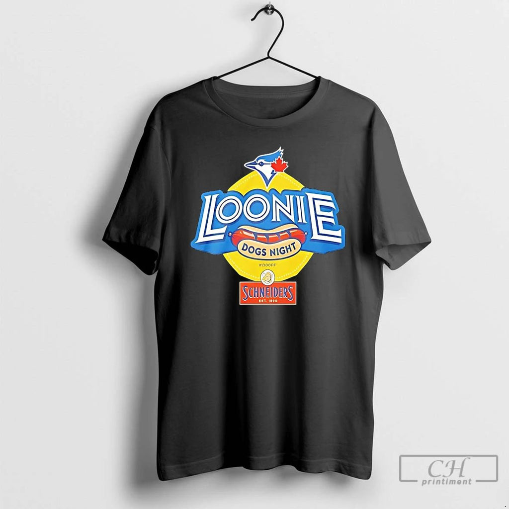 Classic Toronto Blue Jays Loonie Dogs Night Presented By Schneiders T Shirts