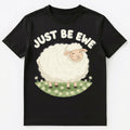 Just Believe Motivational Sheep Artwork Pun Unisex T-Shirt