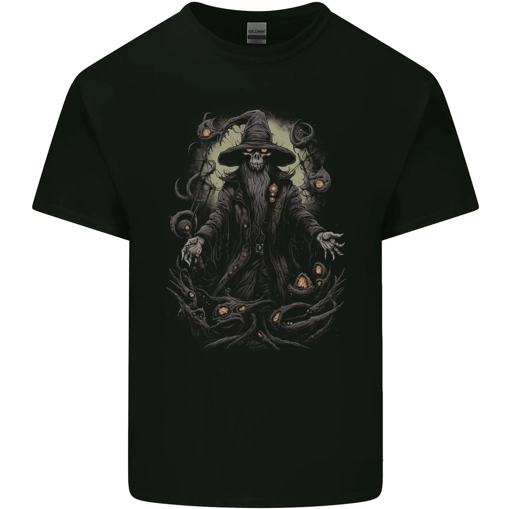 Fantasy Wizard Warlock 5 Mens Light Cotton T-Shirt
