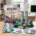 Never Forget 9-11 25 Years of Remembrance 2001-2026 Building Brick Sets