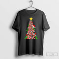 Classic 67 Christmas Tree Candy Cane Holiday Six Seven T Shirts