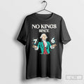 Classic No Kings Since 76 George Washington T Shirts