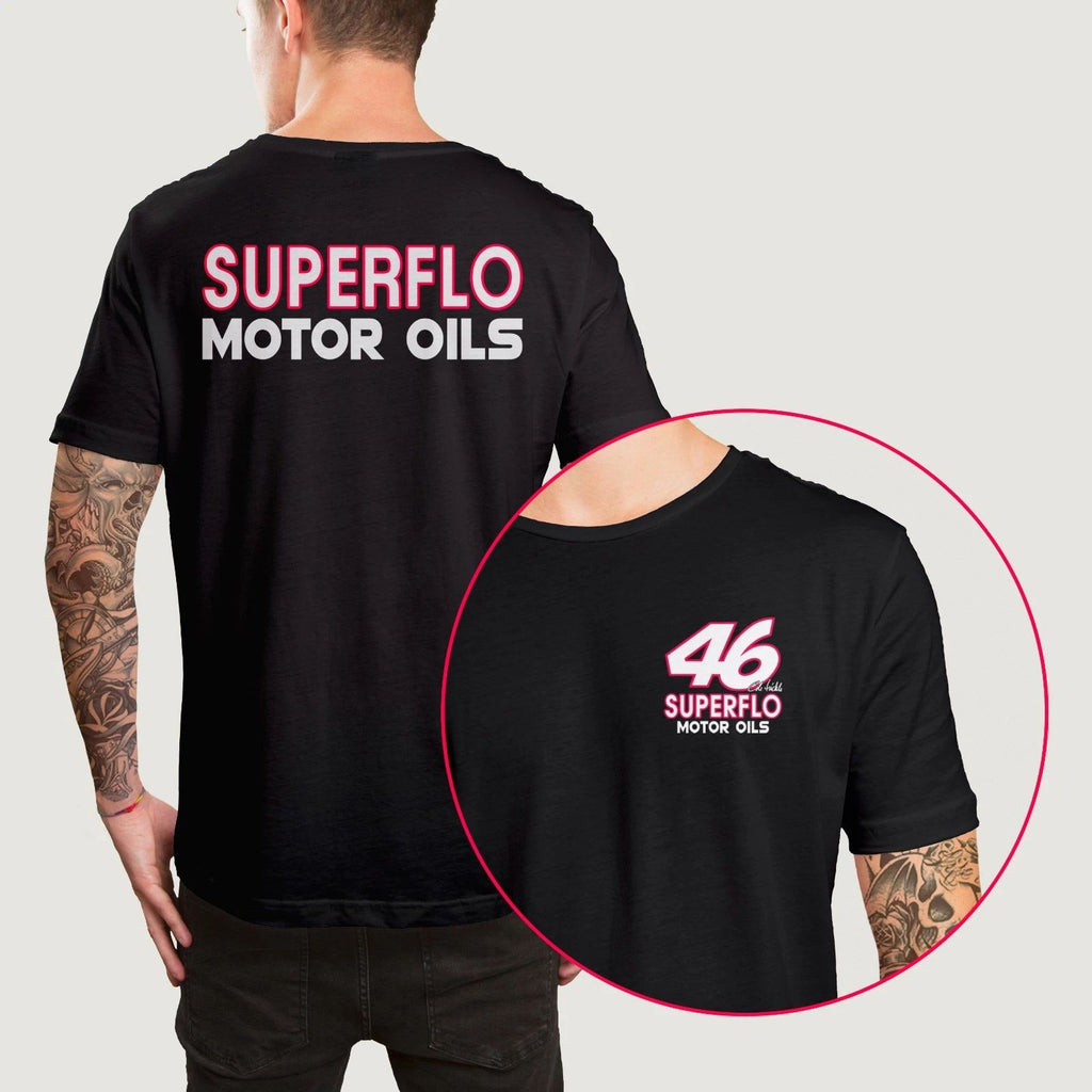 Superflo Motor Oils T-Shirt, Racing Shirt, Days of Thunder, NASCAR Tee, Race Car