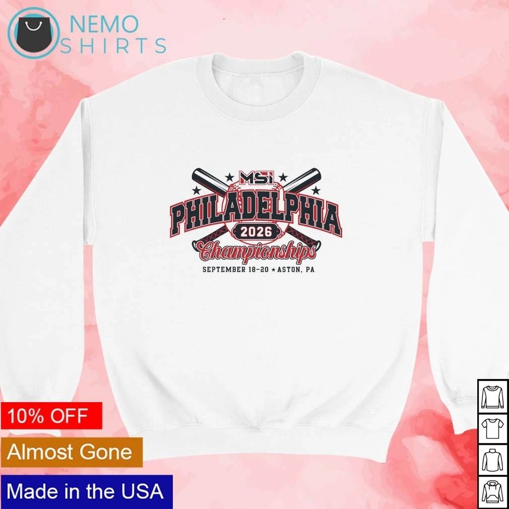 MSI Philadelphia Championships Tournament 2026 shirt